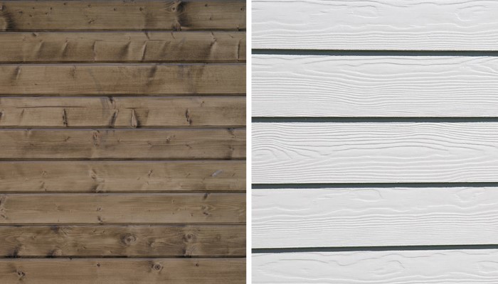 Les avantages et inconvénients des bardages en bois par rapport à ceux en fibres-cimentersus fibre-cement weatherboards: pros and cons