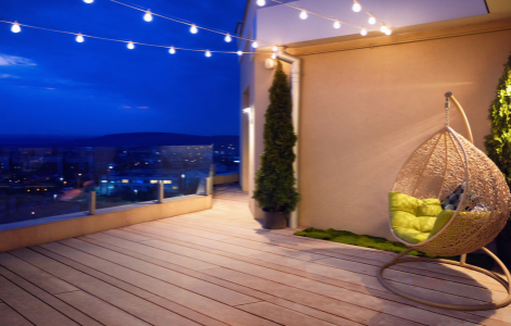 Don’t forget about fire protection of your (roof) terrace