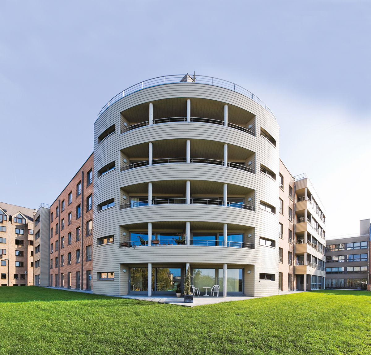 Hanse residence in St-Lambrechts-Woluwe, Belgium 7/10)