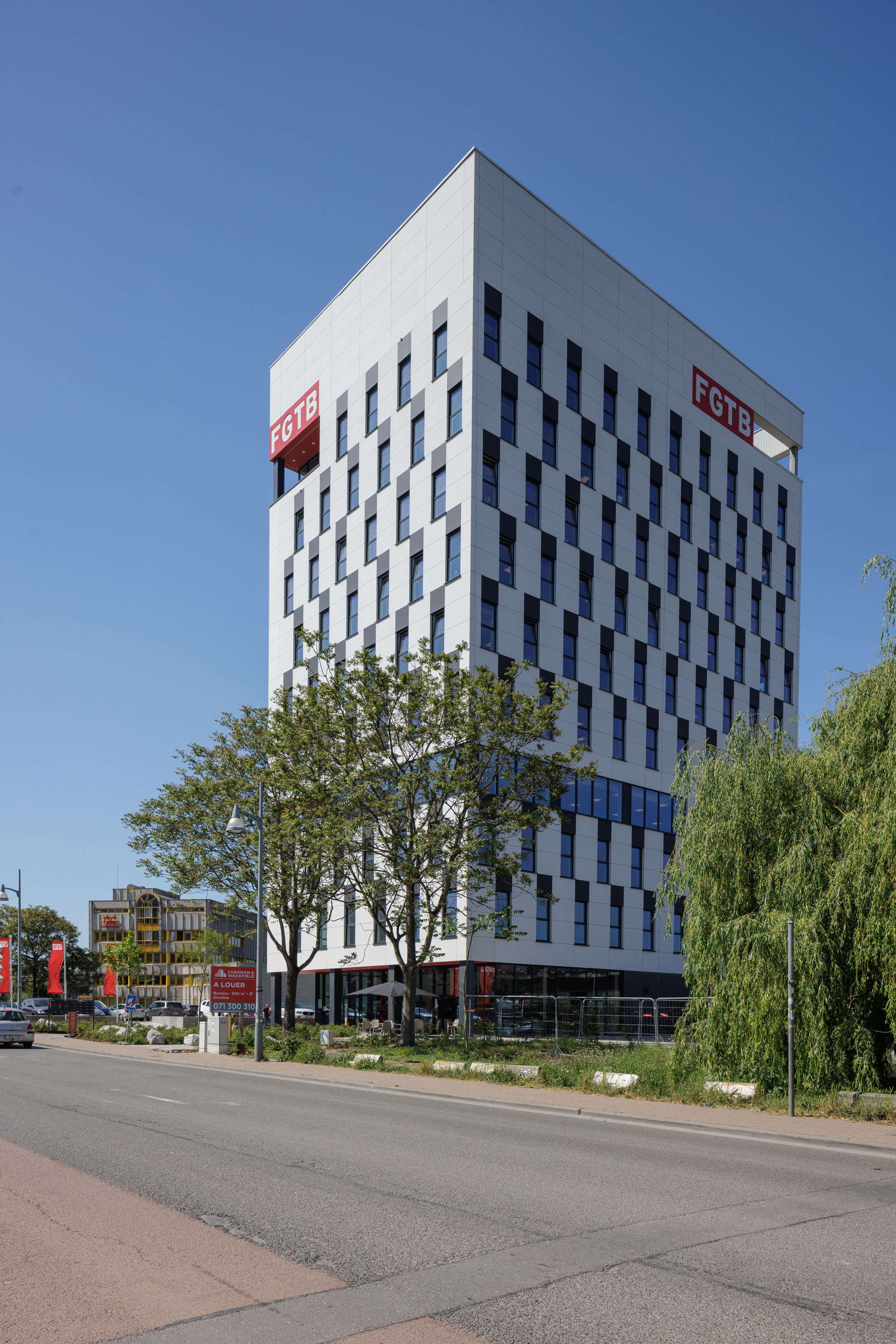 Bureaux de la FGTB à Charleroi