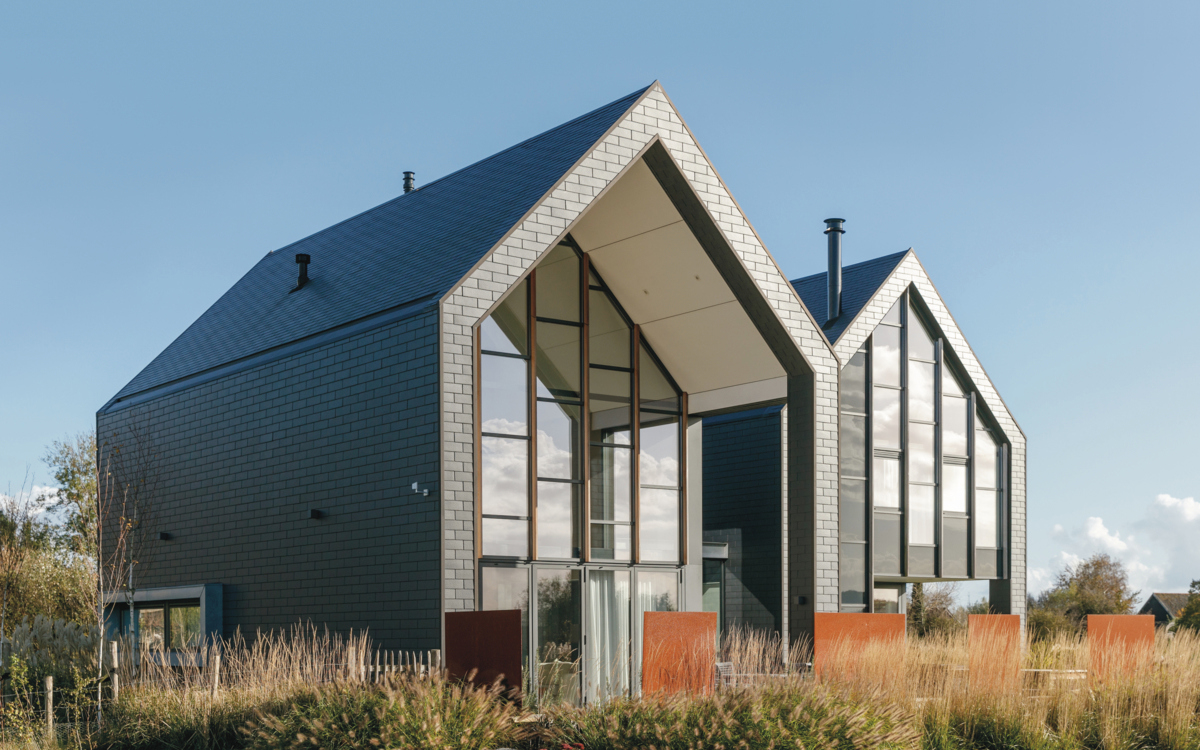 L’ardoise en fibres-ciment au service de l’écriture architecturale