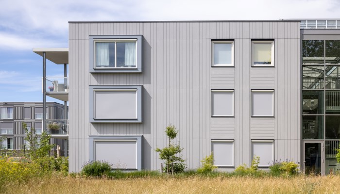 Verticale en horizontale gevelstroken voor uniek Nederlands woonconcept