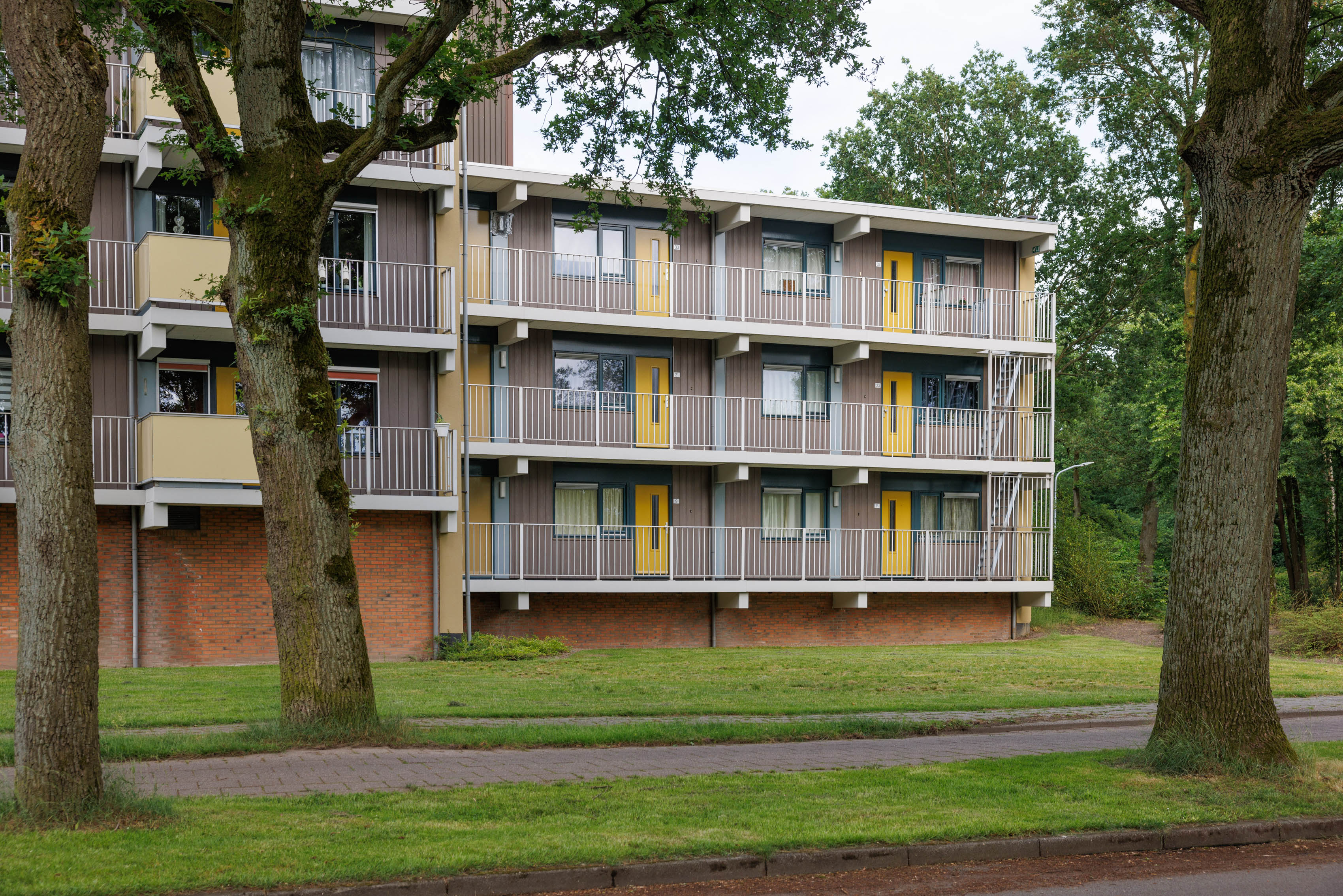 Duurzame, robuuste en onderhoudsarme gevelbekleding voor de Vissershoekflat