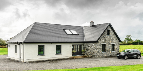 Beautiful home with Cedral Thrutone Endurance Textured Slates