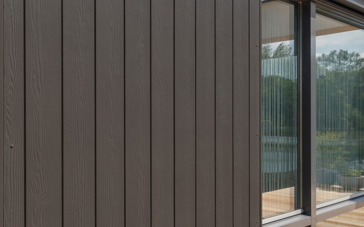 Deventer waterwoningen Cedral Klik Træ