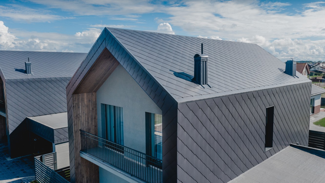 Koks turi būti minimalus stogo nuolydis?