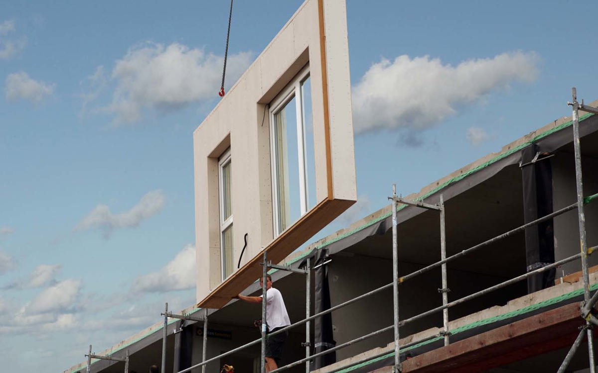 Cedral est idéal pour la construction modulaire