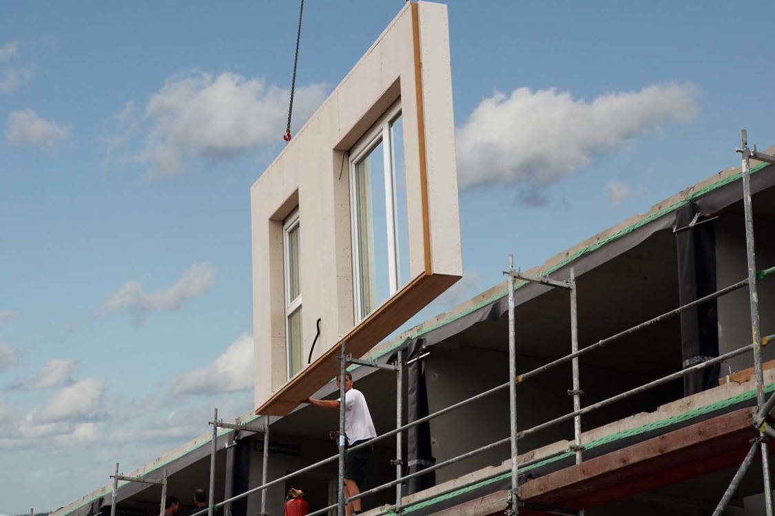 Cedral fits perfectly to modular construction