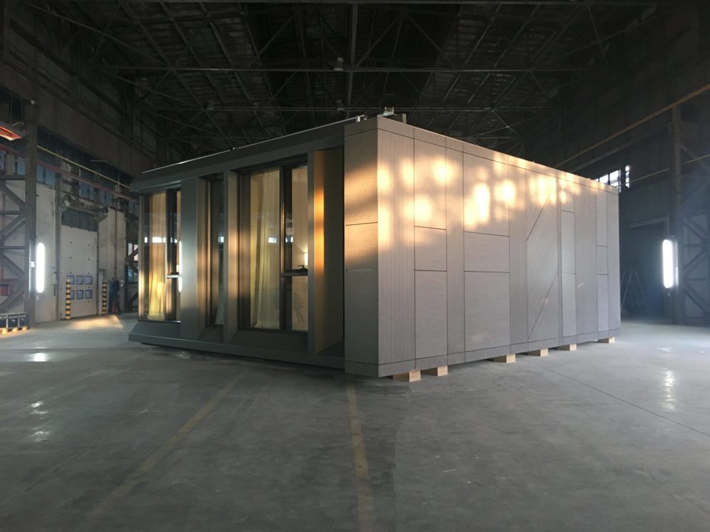 Cedral fits perfectly to modular construction