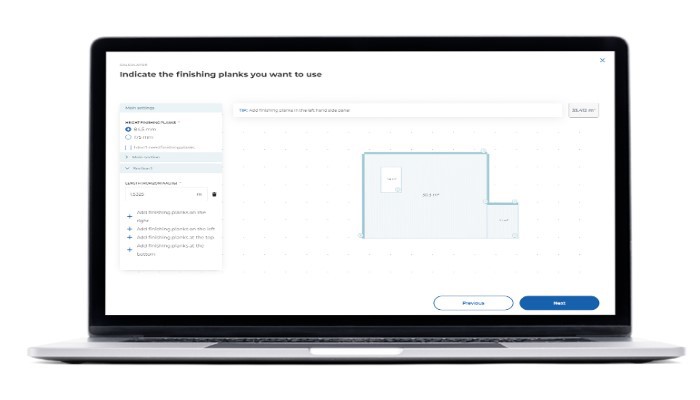 Cedral Terrasse hat einen neuen Online-Rechner