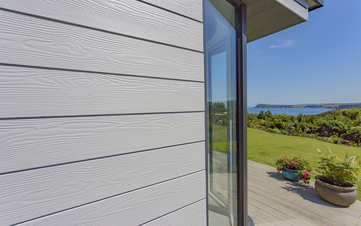 Nowoczesna elewacja z desek Cedral