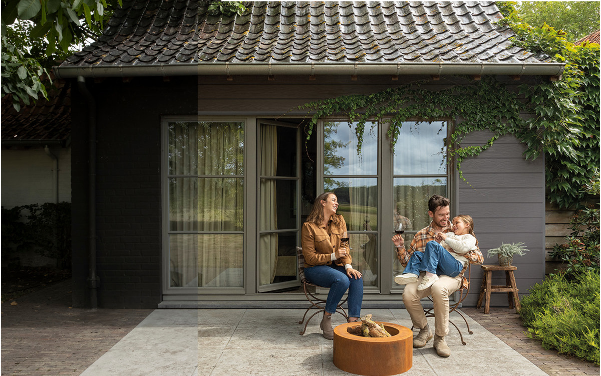 Duurzame en energievriendelijke renovatie van onze oude hoeve met Cedral gevelplanken