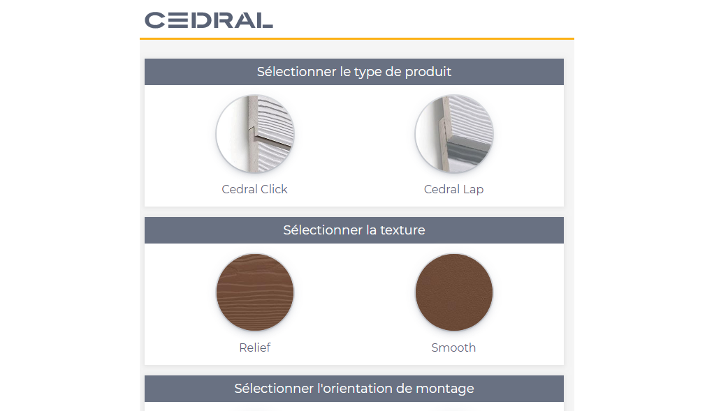 Calculateur Cedral : estimez la quantité de matériaux pour vos travaux de façade