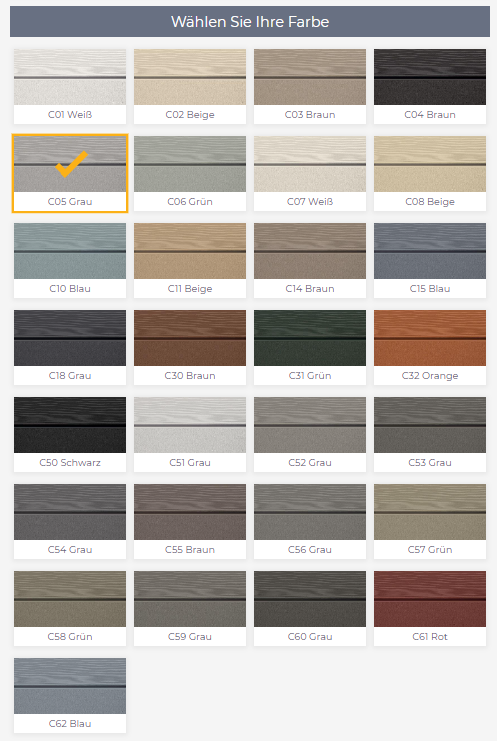 Berechnungstool Fassadenpaneele – Benutzerhandbuch