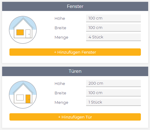 Berechnungstool Fassadenpaneele – Benutzerhandbuch