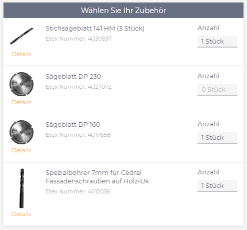 Berechnungstool Fassadenpaneele – Benutzerhandbuch