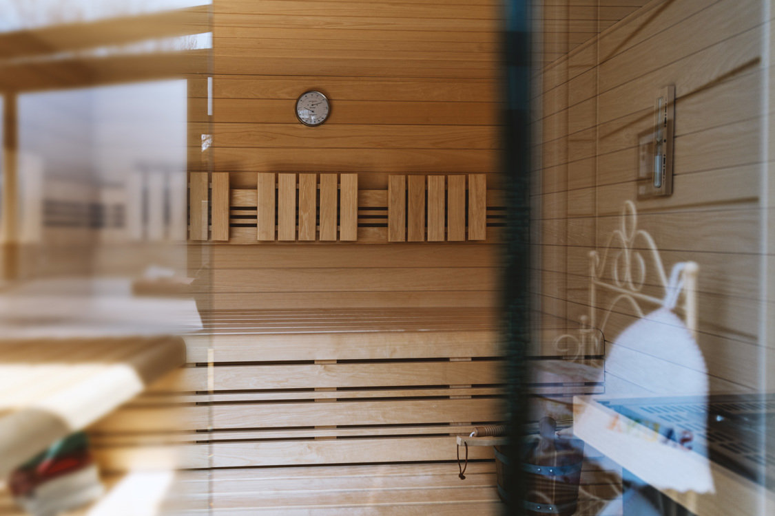 Sauna mit Cedral Click - Ambiente