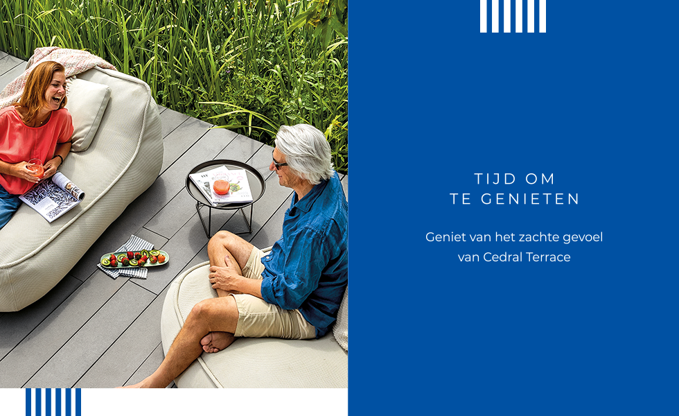 Tijd om te genieten, tijd voor Cedral Terrace