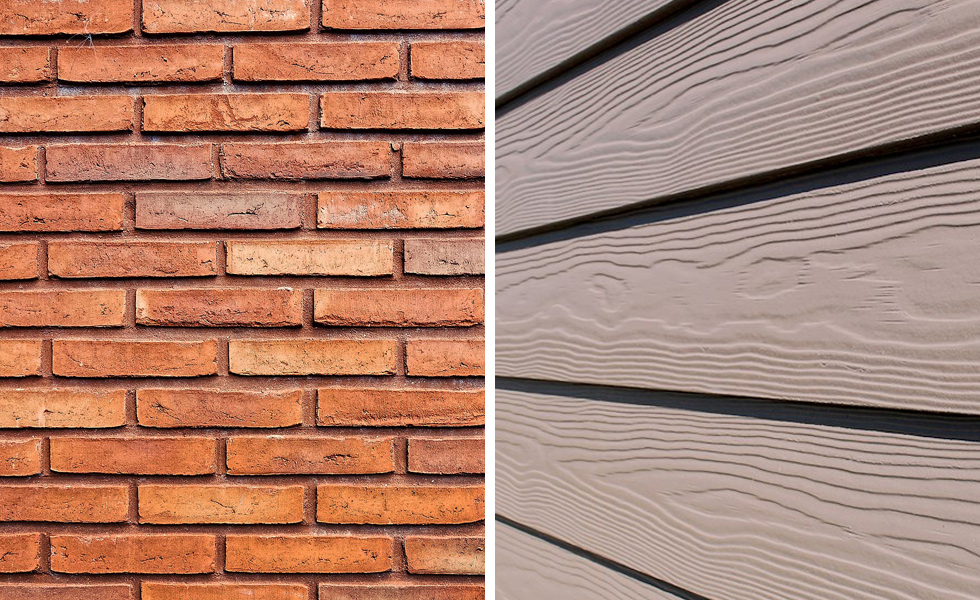 bricks vs fibre-cement weatherboards