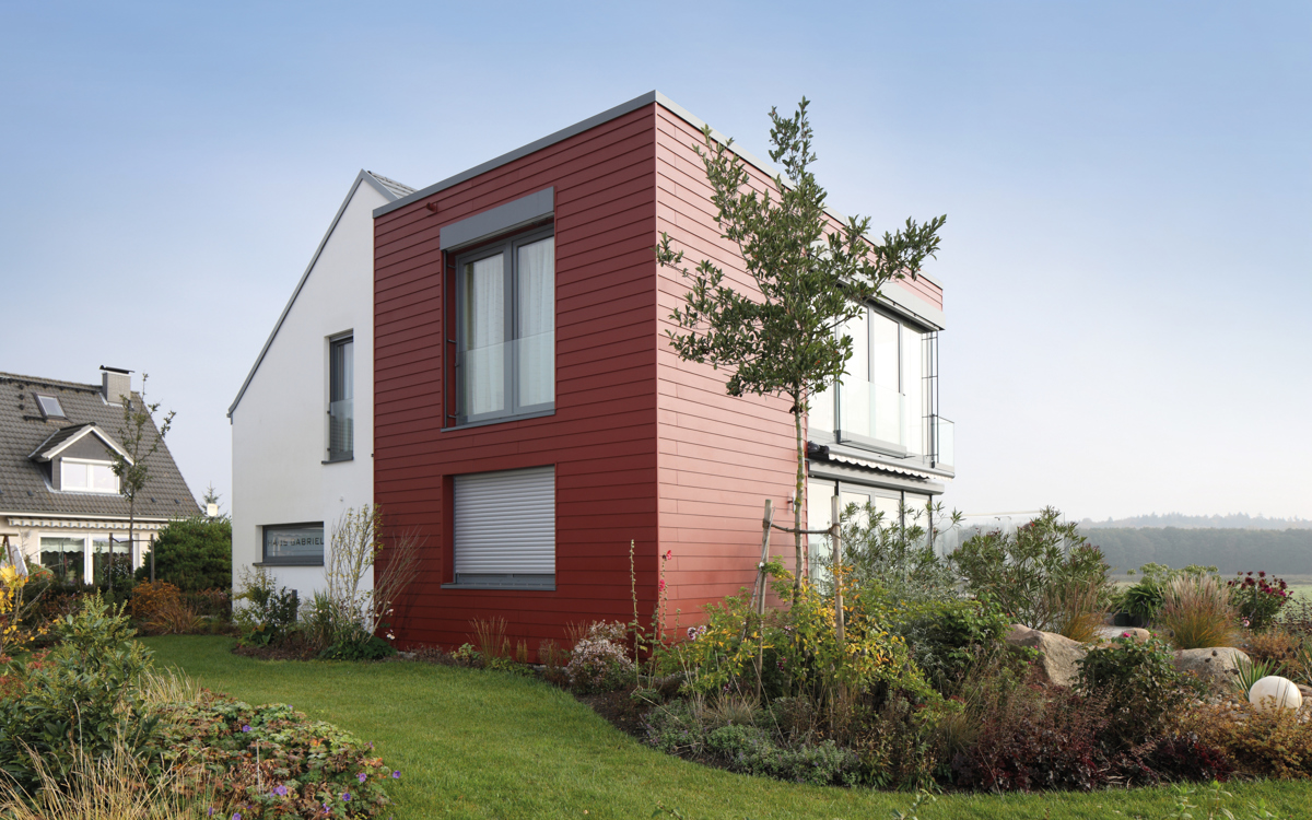 Finition d’une façade avec Cedral Sidings