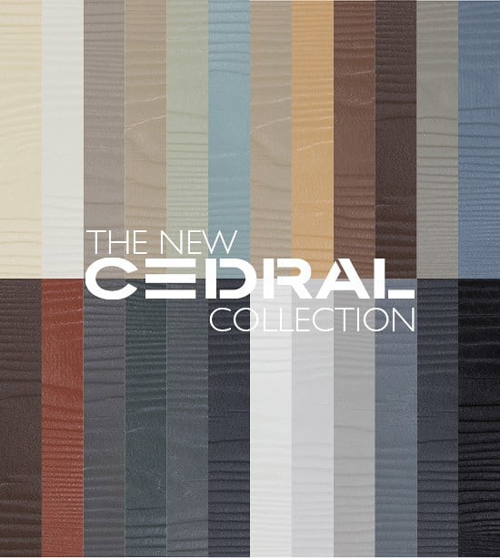 Notre choix : la collection Natural de Cedral sidings 