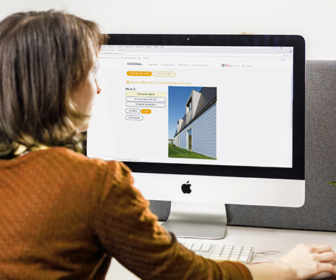 Visualisationtool: the online simulator to customize the facade of your house 