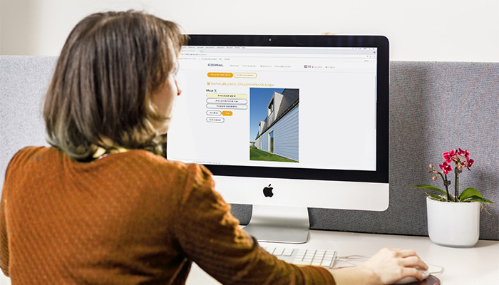 Visualisationtool: the online simulator to customize the facade of your house 