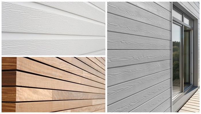 Kunststoff, Holz oder Faserzement für Ihre Fassade?