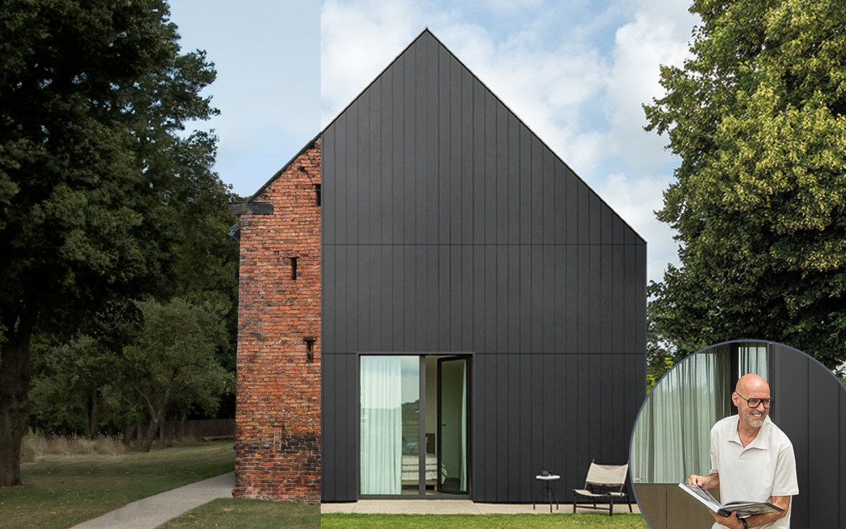 La rénovation avec des lames de façade verticales crée une architecture moderne à l’identité forte