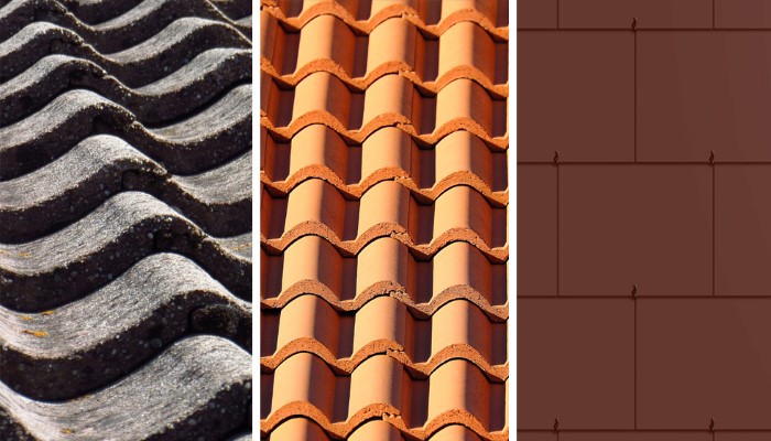 Concrete, terracotta or fibre-cement roofing: pros and cons