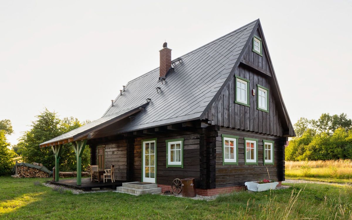 tradycyjny dach sudecki z płytką Cedral