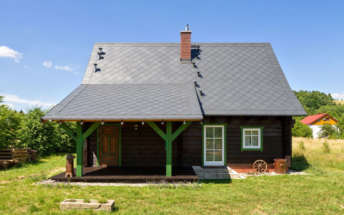 tradycyjny dach sudecki z płytką Cedral