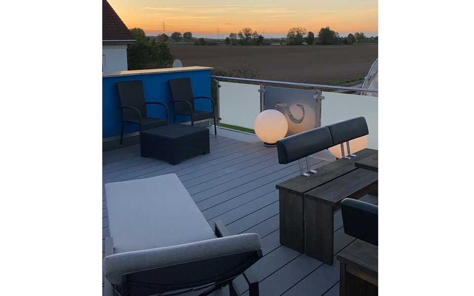 Testimonial: Mareike Spaleck revamped her roof terrace with Cedral Terrace 