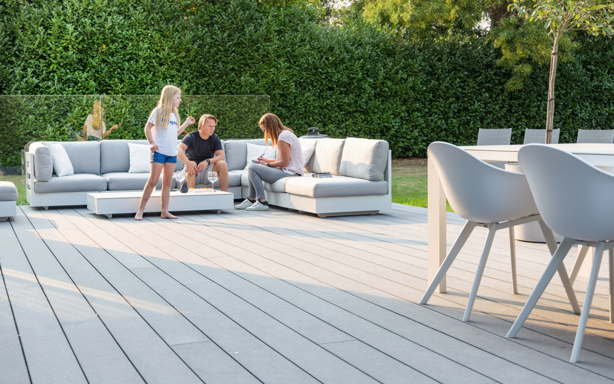 Terrassenplatte Holz