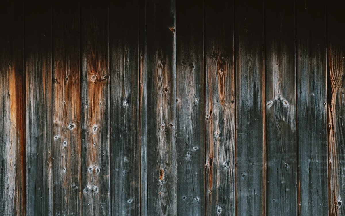 worn timber cladding