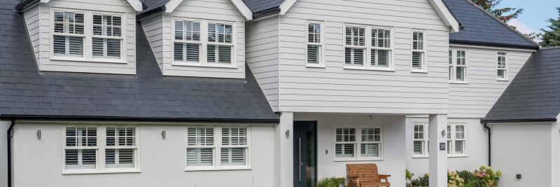 Renovation projects showcasing Cedral facades: before and after transformations