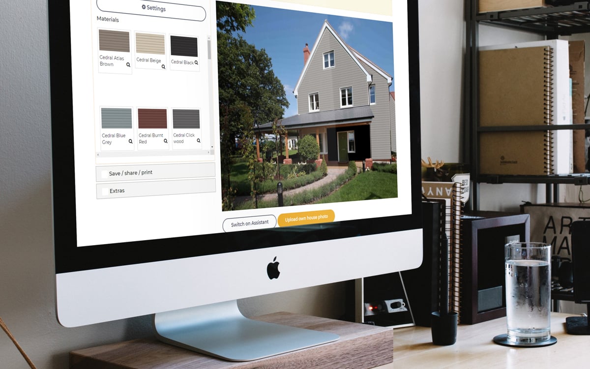 Visualisation Tool: the online simulator to customise the facade of your house