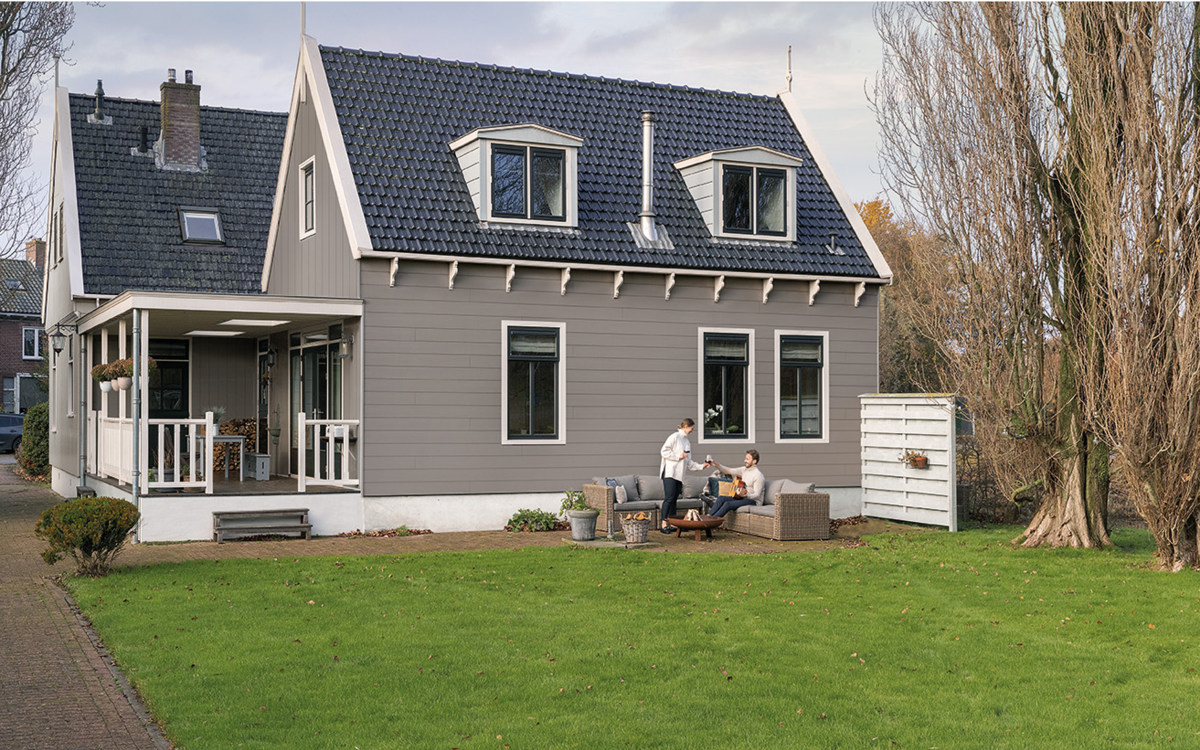 Zelf onze cottage renoveren met Cedral sidings! Resultaat? Een tijdloze en elegante make-over