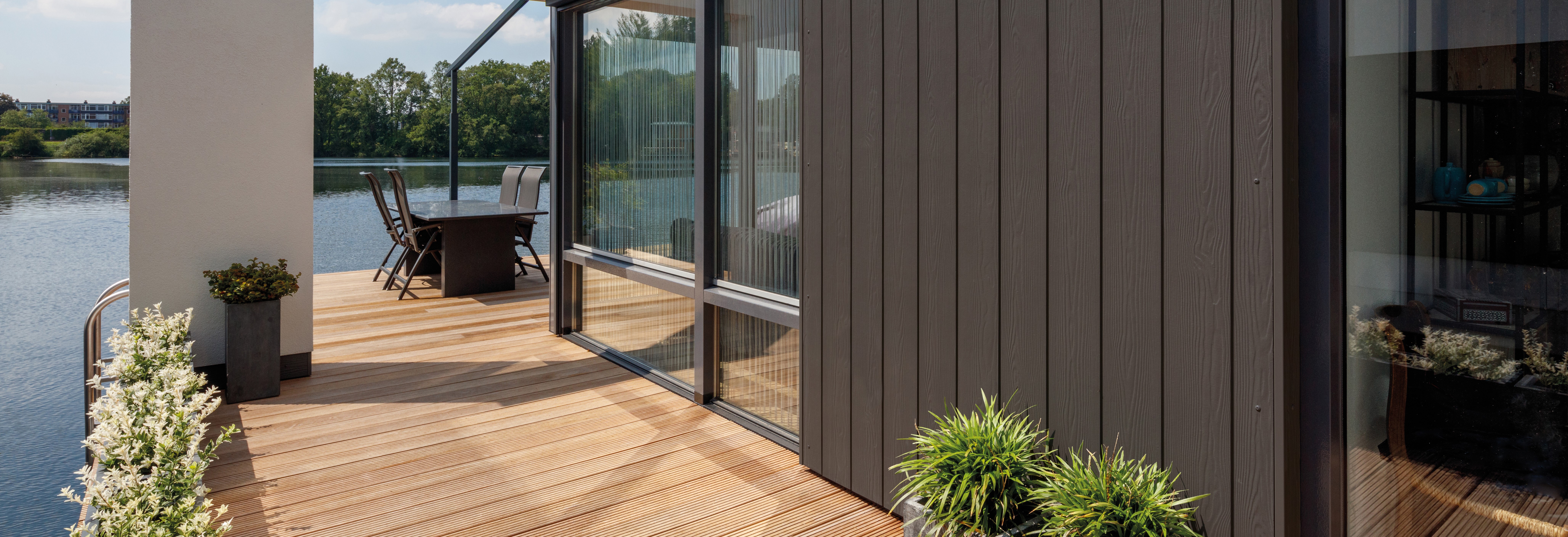 Genereer een bestektekst voor sidings, leien of gevelpanelen