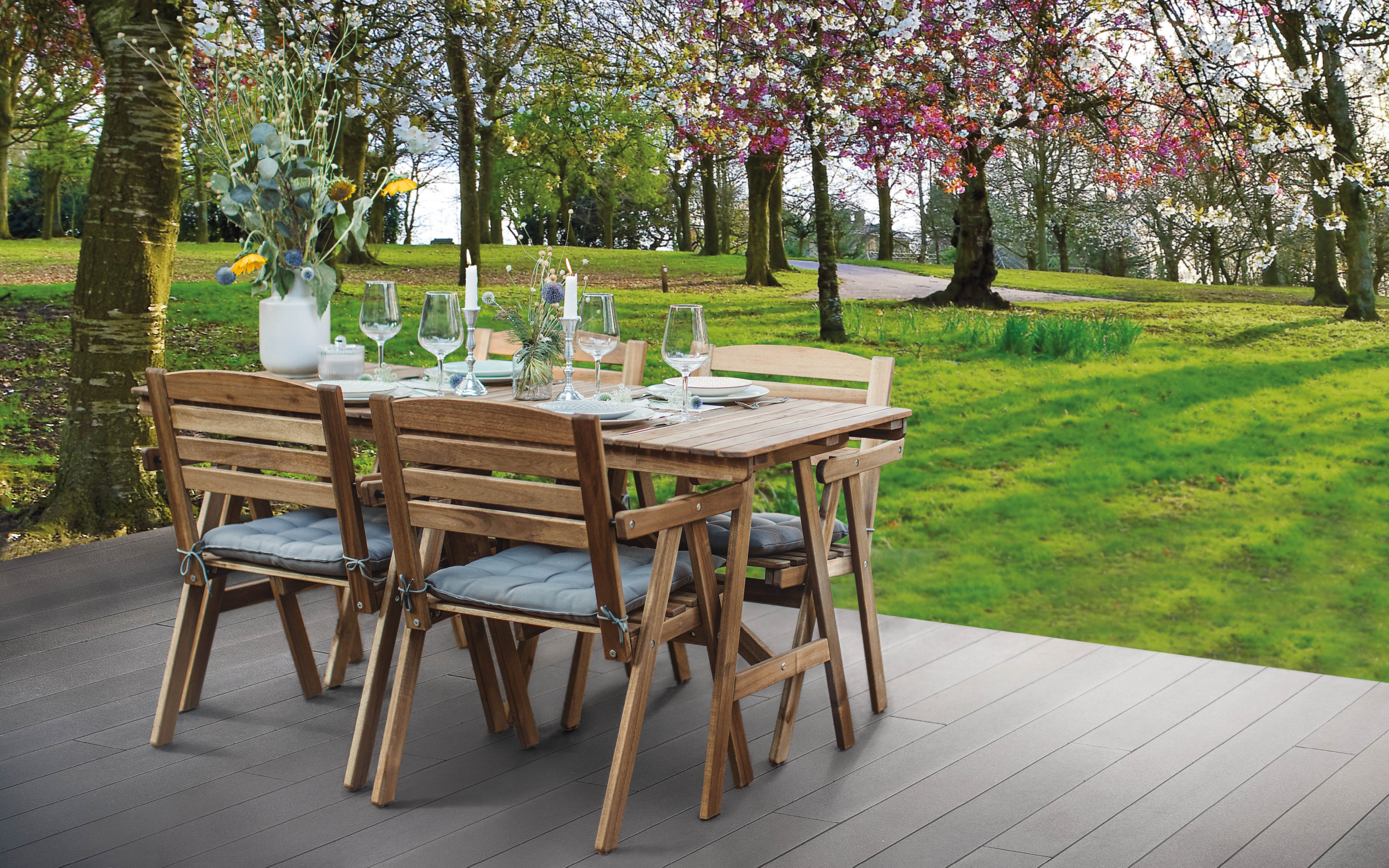 Auf zu einer neuen Terrasse