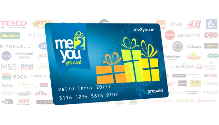 me to you gift card