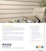 Maintenance Cedral 2019