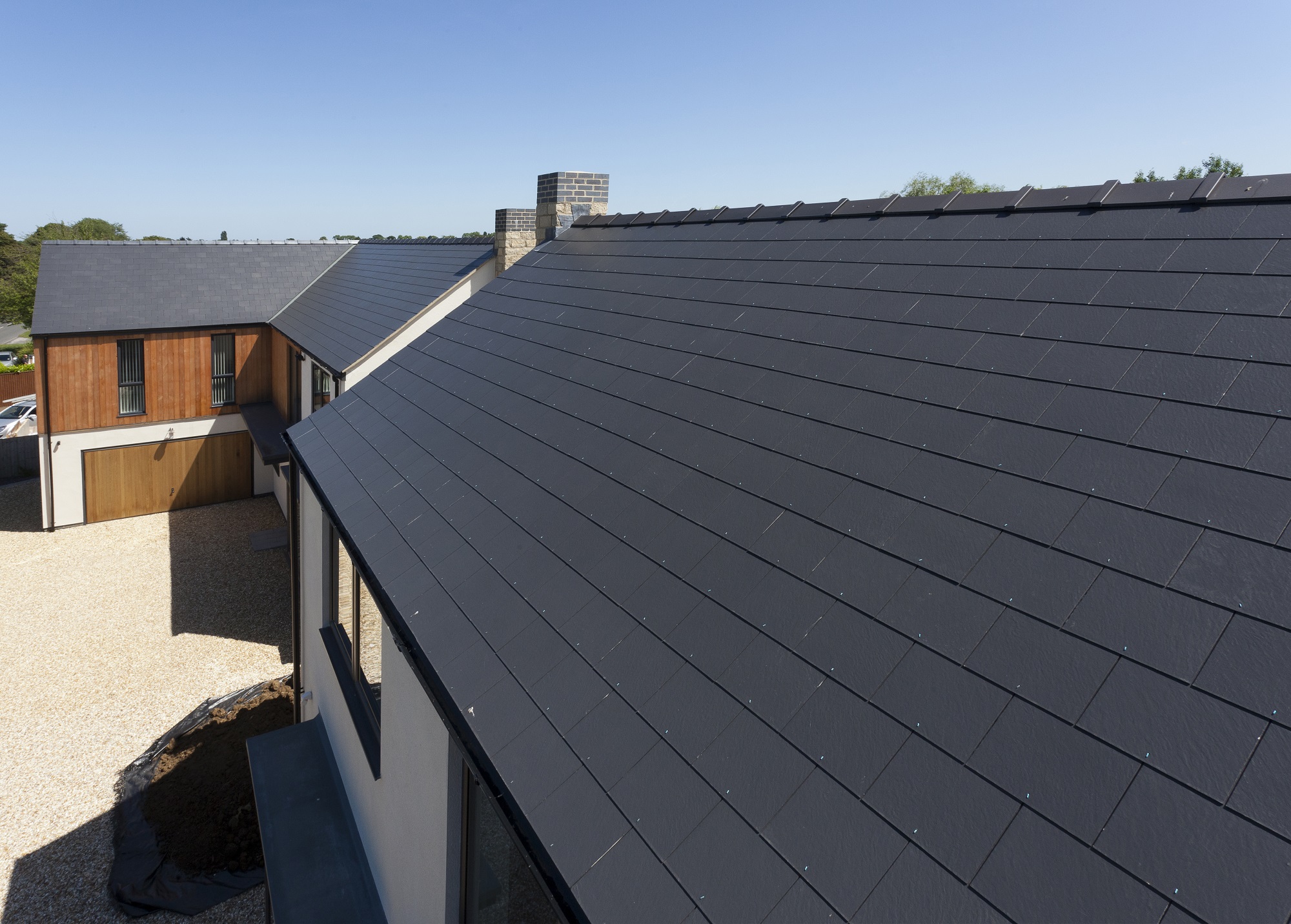 Cedral Thrutone Textured Blue-Black Grimsby UK