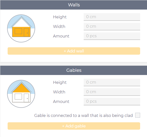 Cedral Sidings Calculator