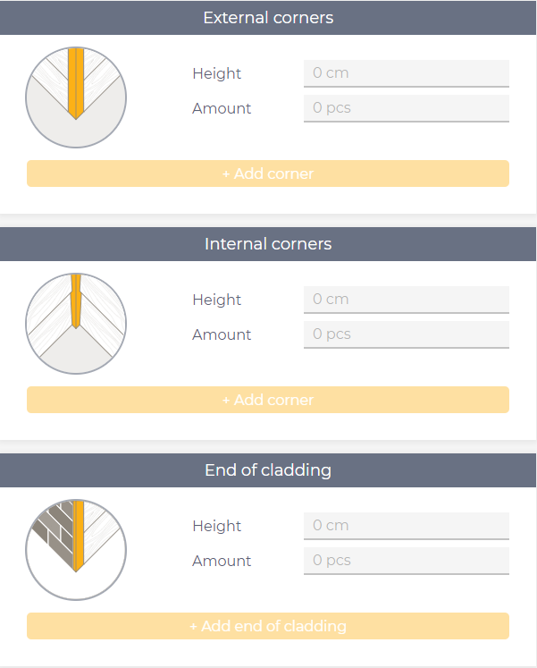 Cedral Sidings Calculator