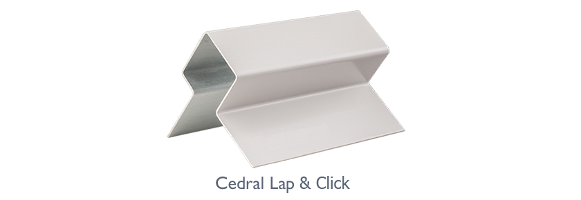 Coin externe asymetrique Cedral Lap Click