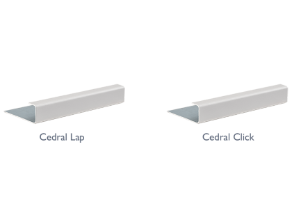 What trims do i need? - Cedral connection profile