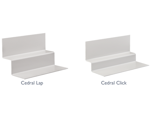 What trims do i need? - Cedral Lap-Click internal corner