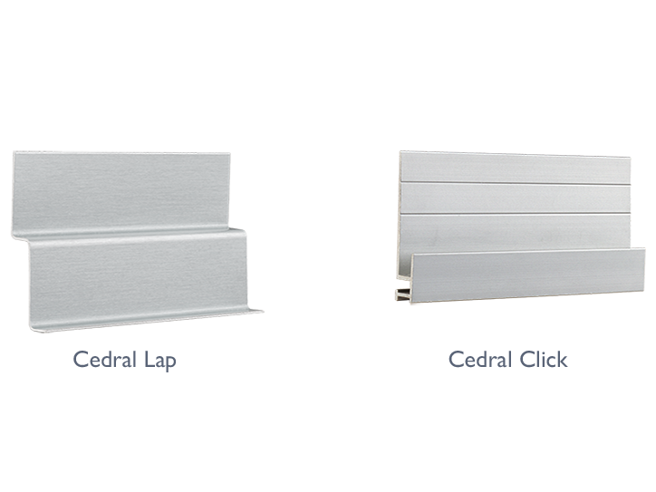 What trims do i need? - Cedral Lap-Click start profile