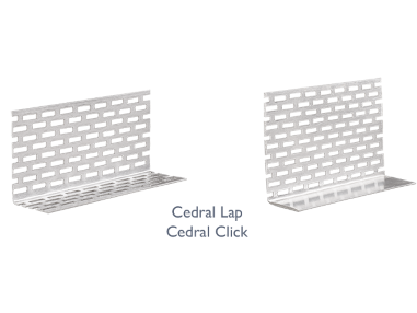 What trims do i need? - Cedral perforated closure